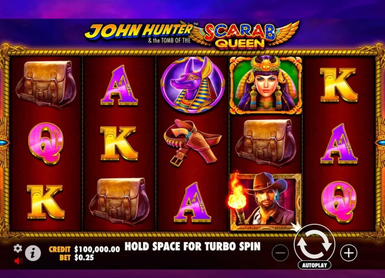 John Hunter and the Tomb of the Scarab Queen™ game - play for free