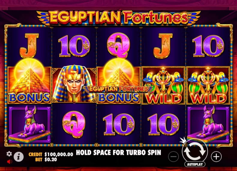 Egyptian Fortunes™ game - play for free
