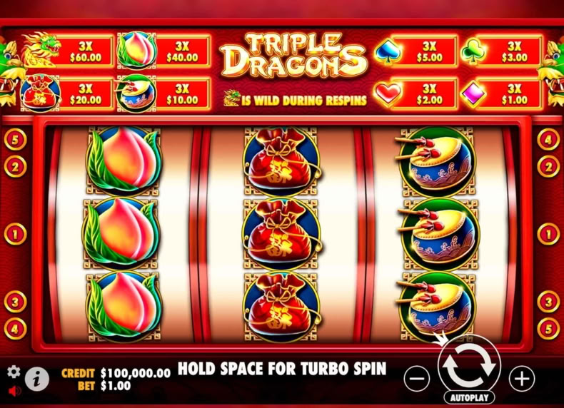 Triple Dragons™ game - play for free