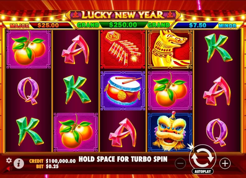 Lucky New Year™ game - play for free