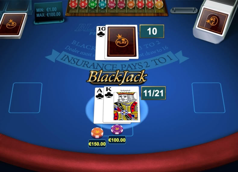 American Blackjack game - play for free