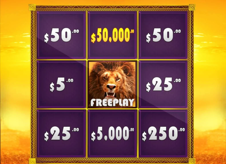 Hot Safari Scratchcard game - play for free