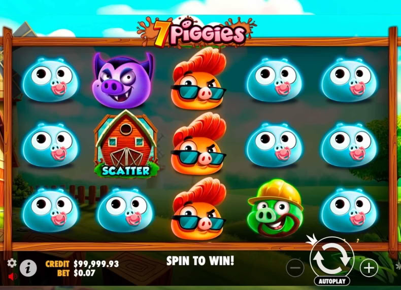 7 Piggies™ game - play for free