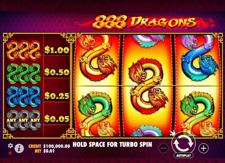 888 Dragons™ game - play for free