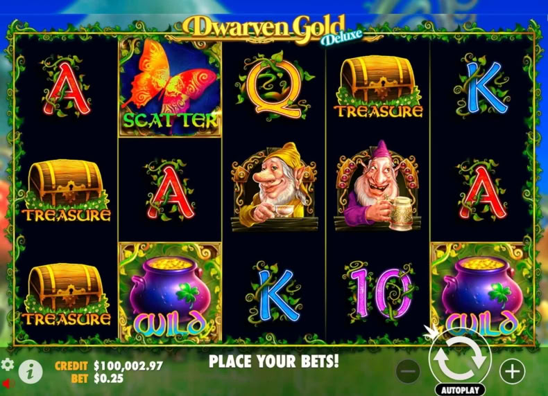 Dwarven Gold Deluxe™ game - play for free