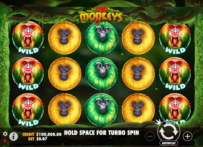 7 Monkeys game - play for free
