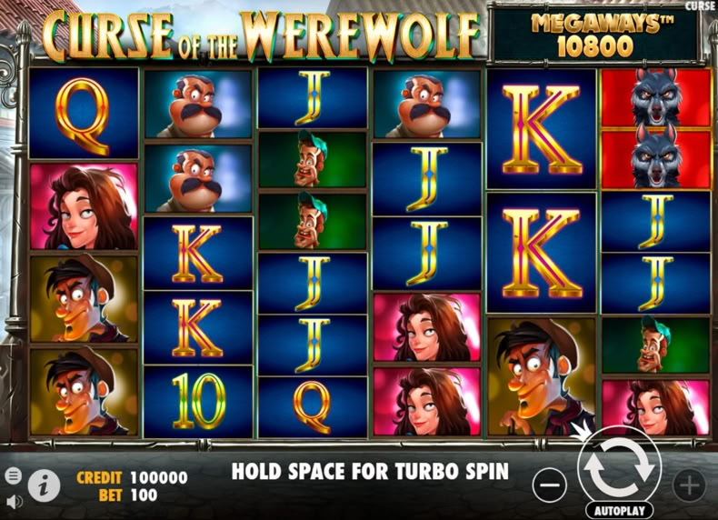 Curse of the Werewolf Megaways™ game - play for free