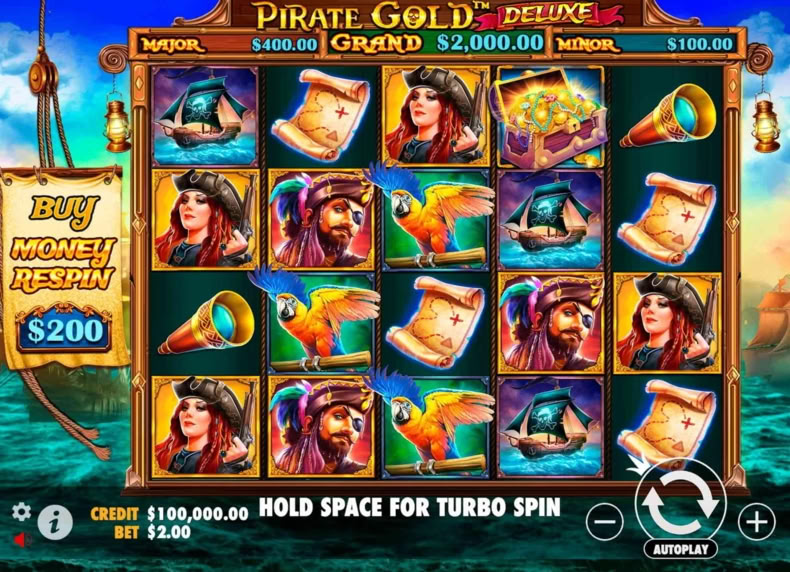 Pirate Gold Deluxe™ game - play for free