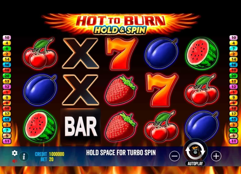 Hot to Burn: Hold and Spin™ game - play for free