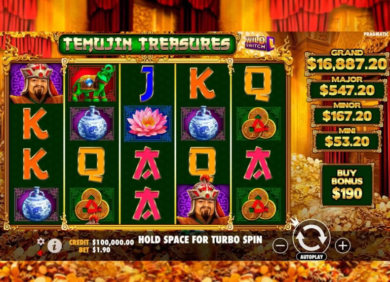 Temujin Treasures™ game - play for free