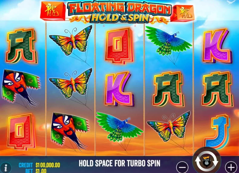 Floating Dragon: Hold and Spin™ game - play for free