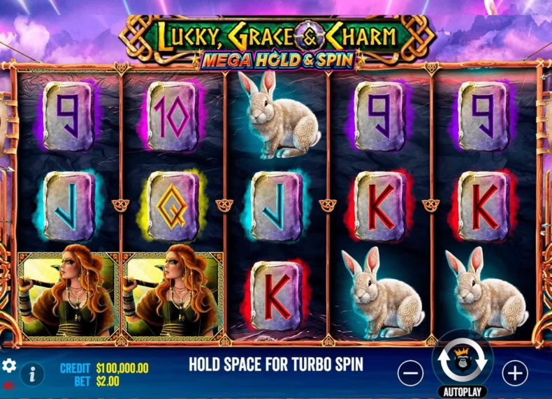 Lucky Grace And Charm game - play for free