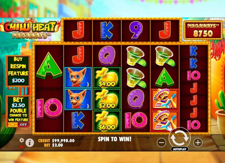 Chilli Heat Megaways™ game - play for free