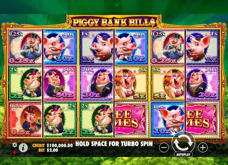 Piggy Bank Bills™ game - play for free