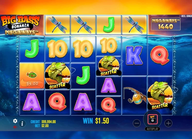 Big Bass Bonanza Megaways™ game - play for free