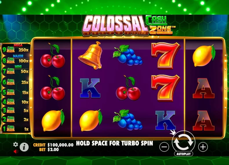 Colossal Cash Zone™ game - play for free