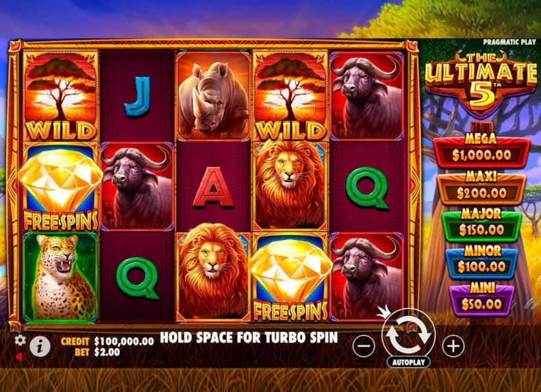 The Ultimate 5 game - play for free