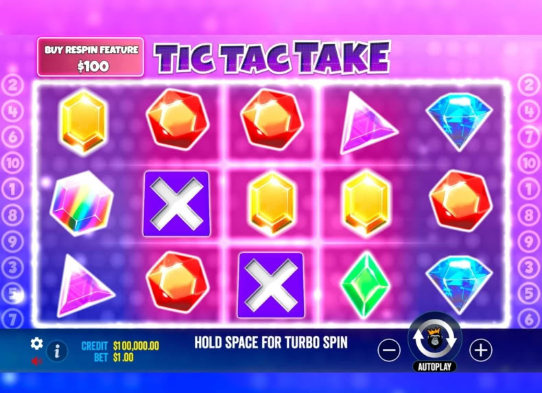 Tic Tac Take game - play for free