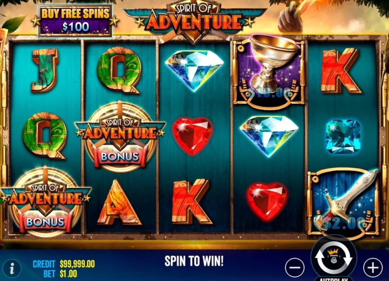 Spirit of Adventure game - play for free