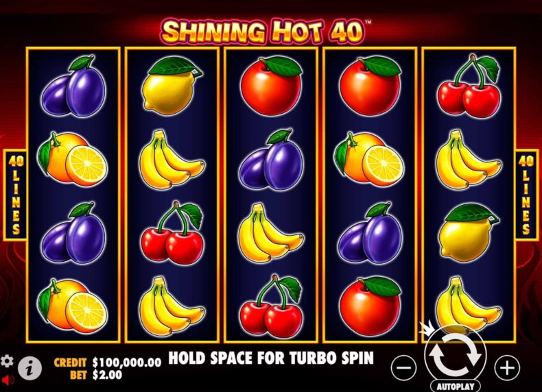 Shining Hot 40 game - play for free