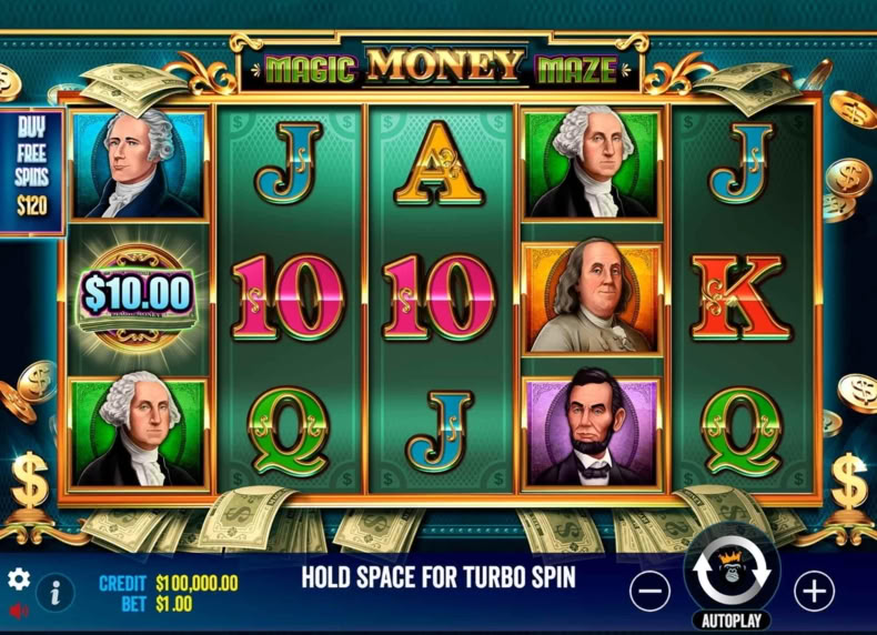Magic Money Maze game - play for free