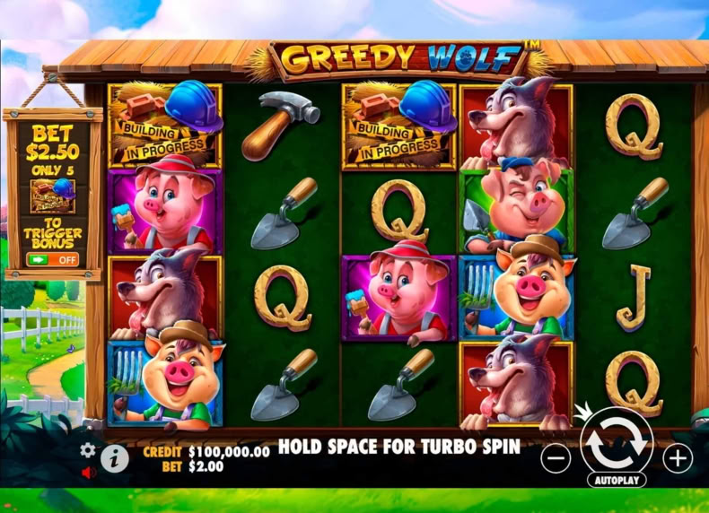 Greedy Wolf game - play for free