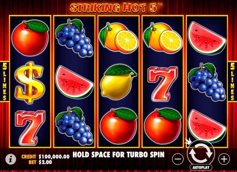 Striking Hot 5 game - play for free