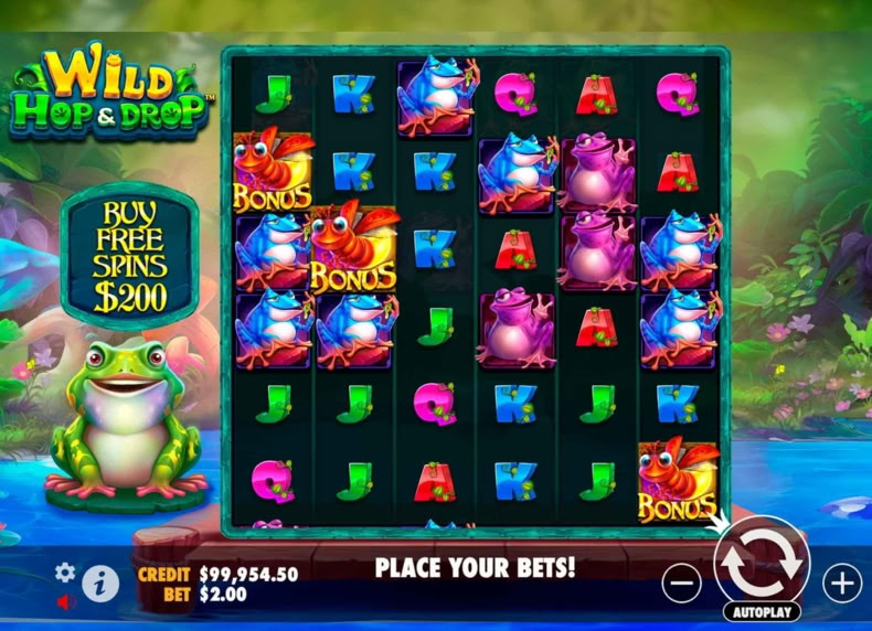 Wild Hop&Drop game - play for free