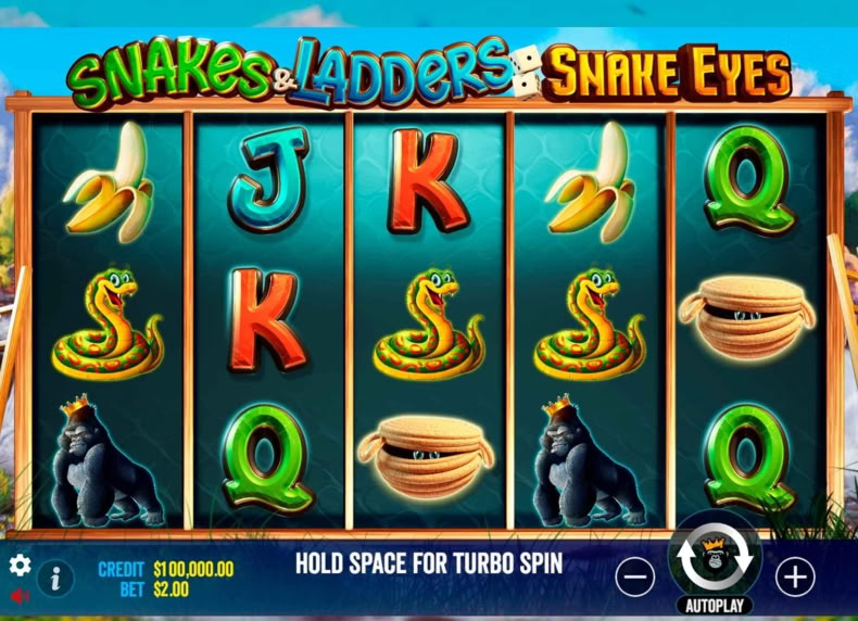 Snakes & Ladders – Snake Eyes™ game - play for free