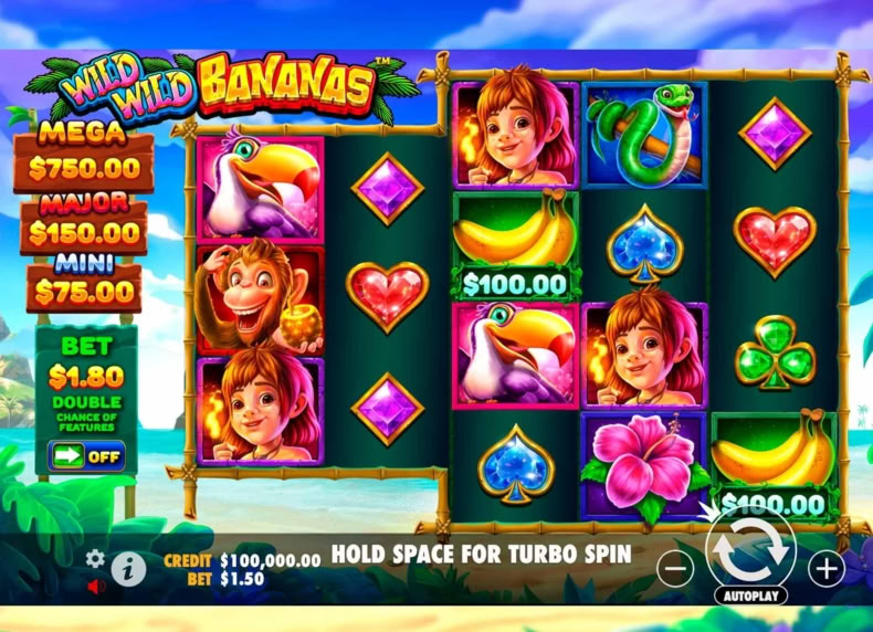 Wild Wild Bananas™ game - play for free