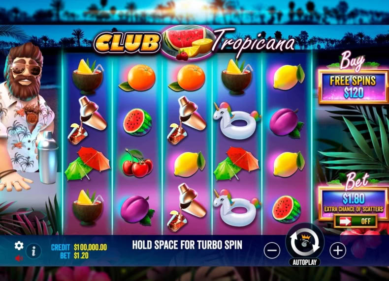 Club Tropicana™ game - play for free