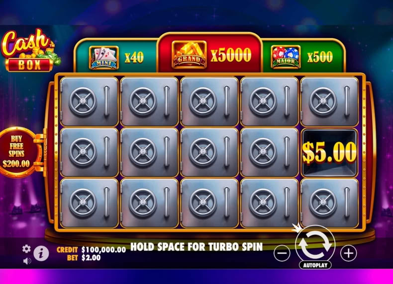 Cash Box™ game - play for free