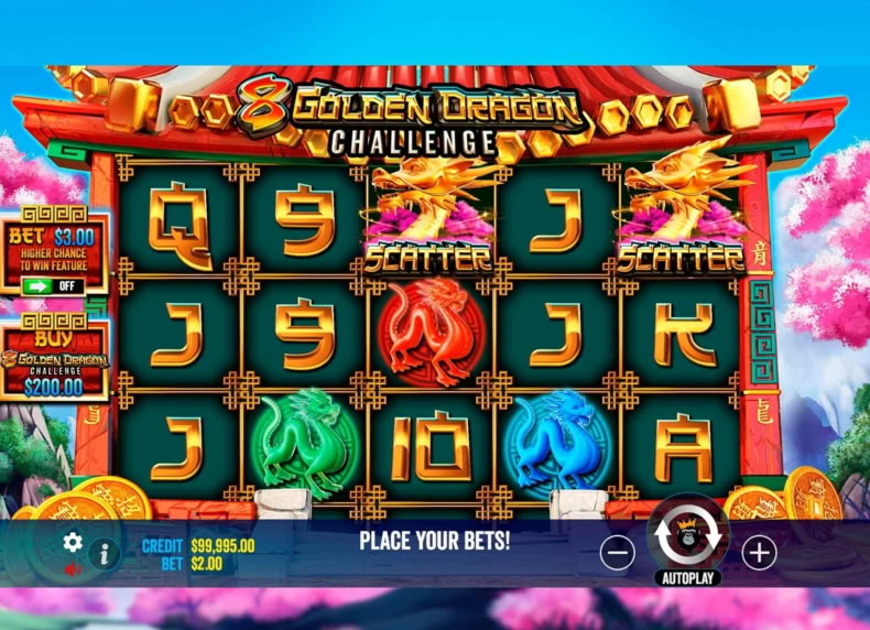 8 Golden Dragon Challenge™ game - play for free