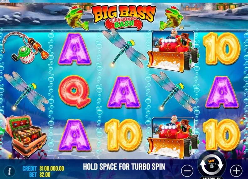 Big Bass Christmas Bash™ game - play for free