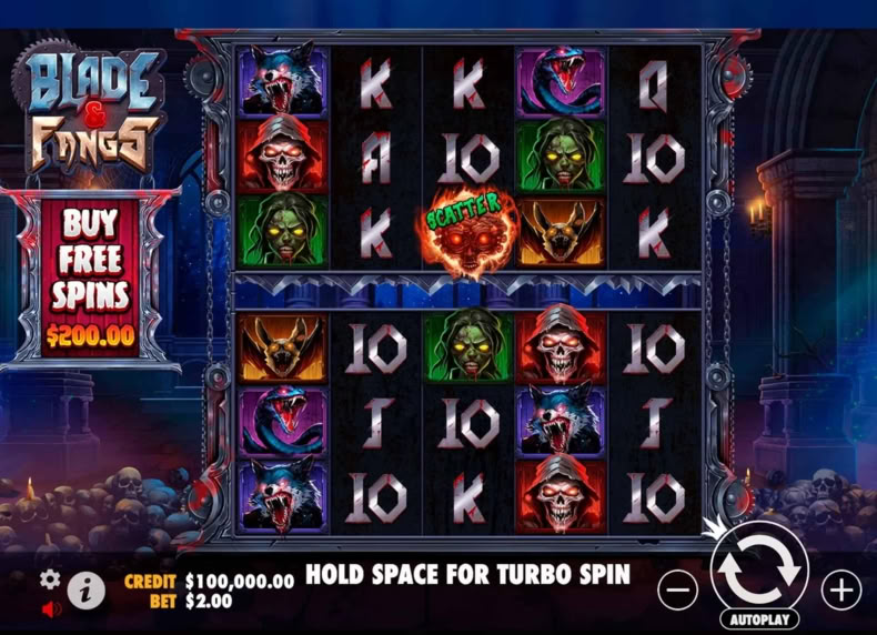 Blade & Fangs game - play for free