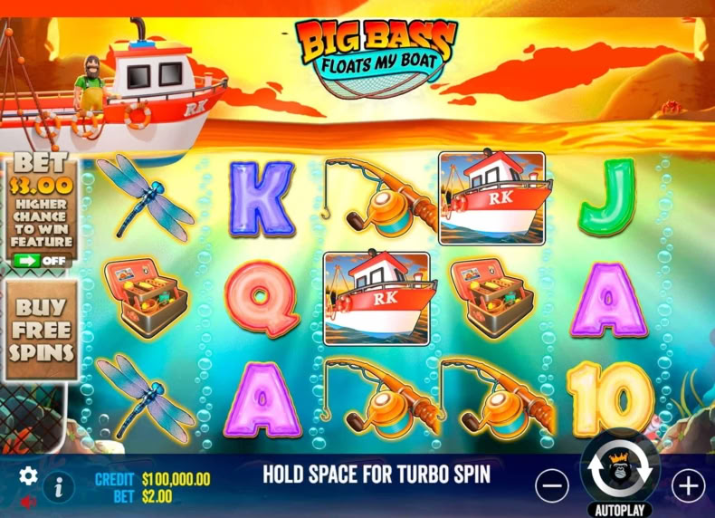 Big Bass Floats My Boat game - play for free