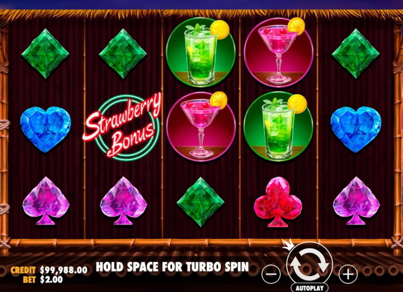 Strawberry Cocktail game - play for free