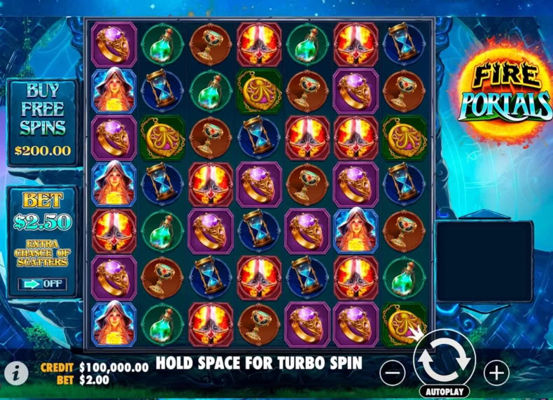 Fire Portals game - play for free