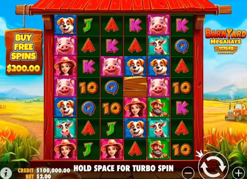Barnyard Megahays Megaways™ game - play for free