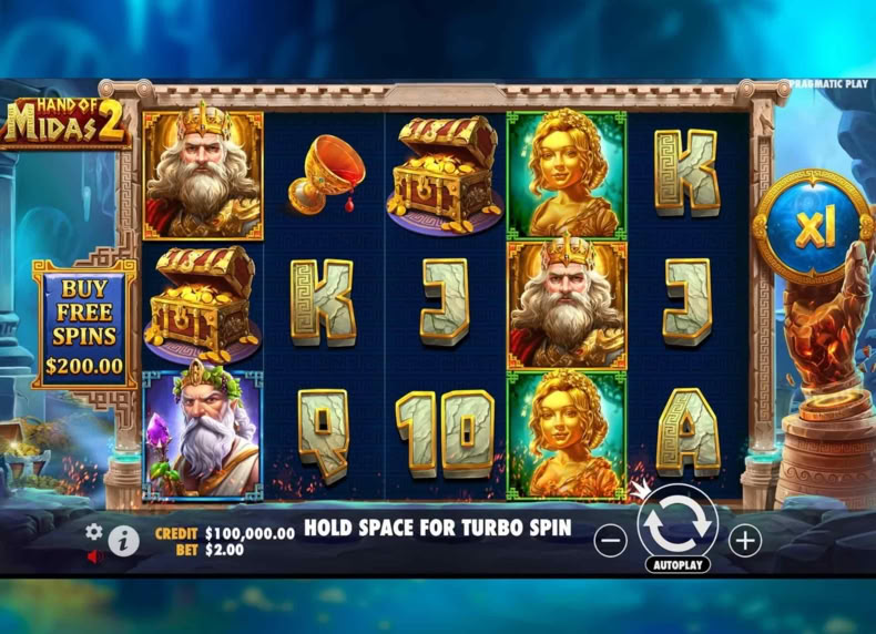 Hand of Midas 2 game - play for free