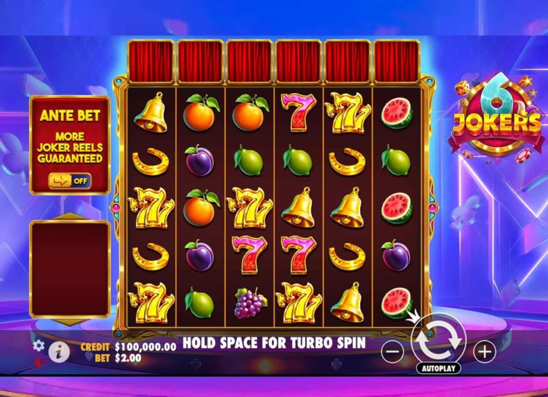 6 Jokers game - play for free