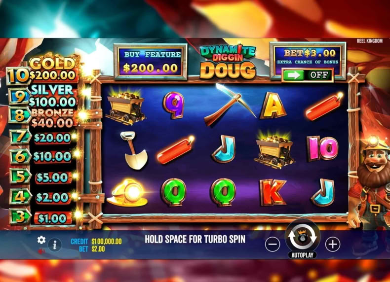 Dynamite Diggin Doug game - play for free