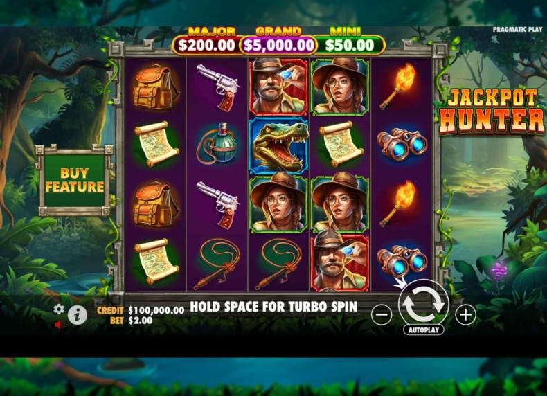 Jackpot Hunter game - play for free