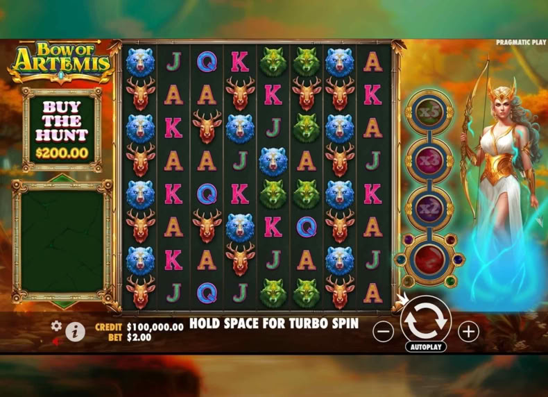 Bow of Artemis game - play for free