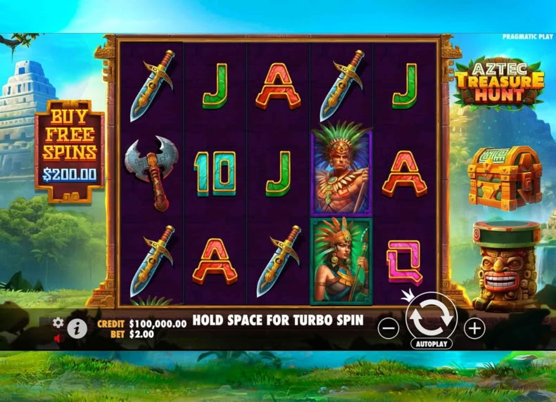 Aztec Treasure Hunt game - play for free