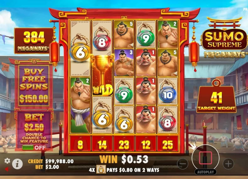 Sumo Supreme Megaways™ game - play for free