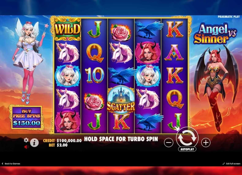 Angel vs Sinner game - play for free