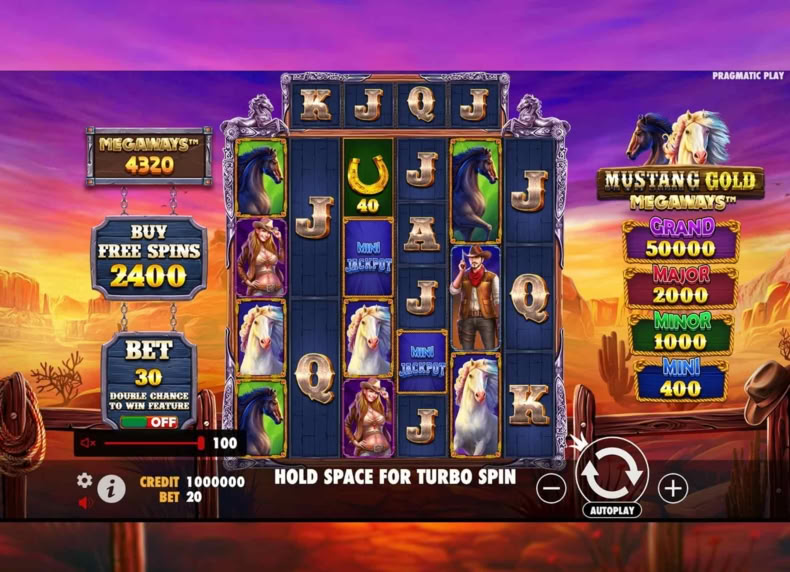 Mustang Gold Megaways™ game - play for free