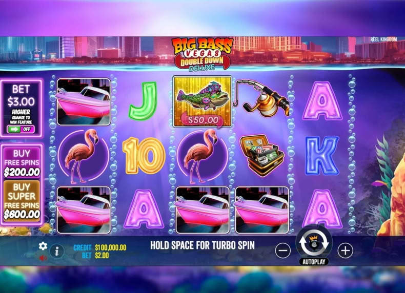 Big Bass Double Down Deluxe game - play for free