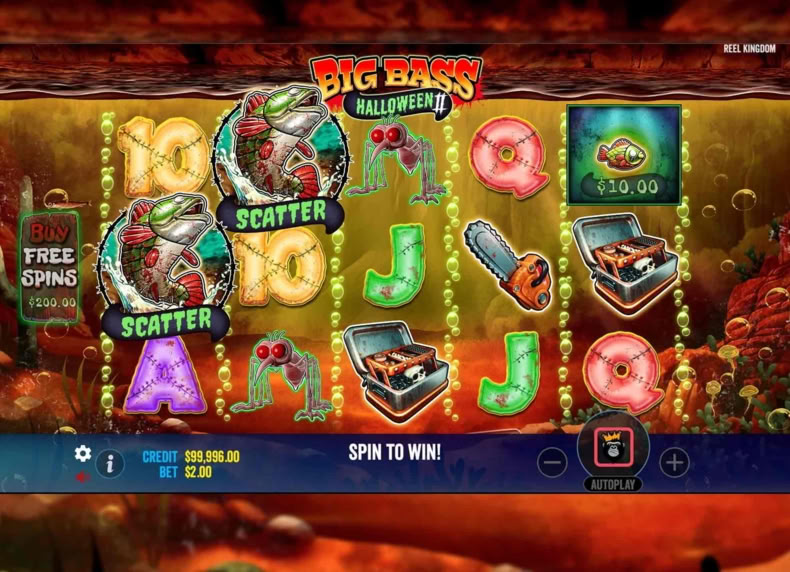 Big Bass Halloween 2 game - play for free